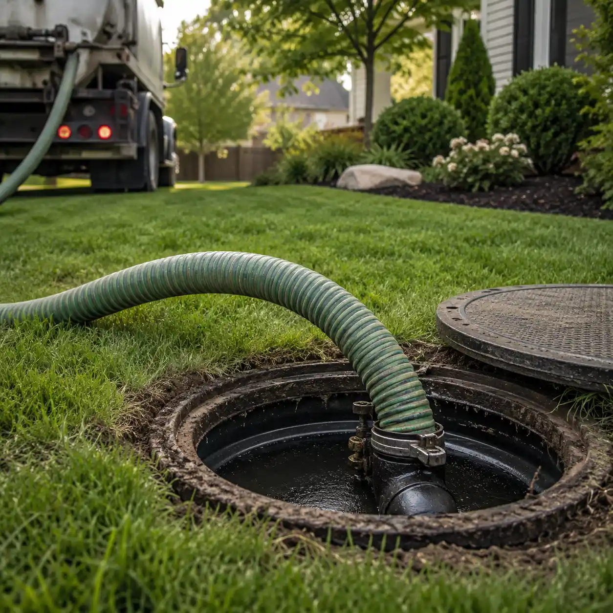 Septic system pumping and cleaning service near Asheville, NC